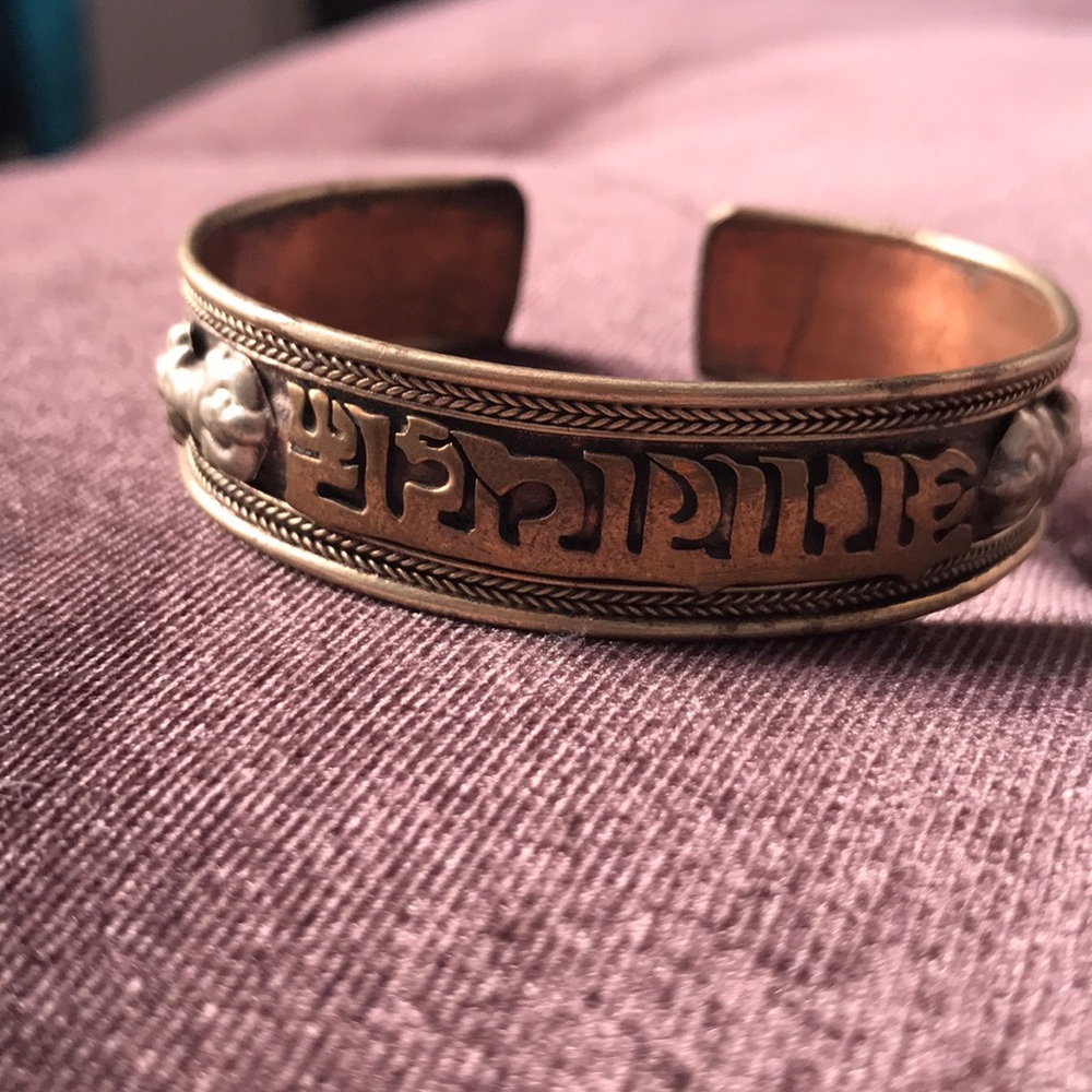 Tibetan Copper Cuff
